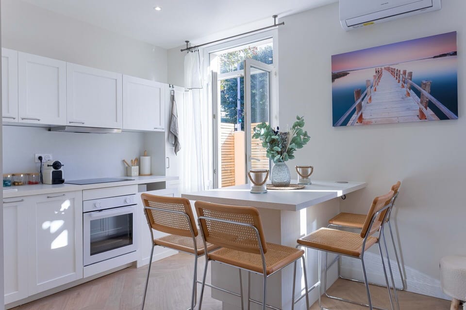 Kitchen, Living Room