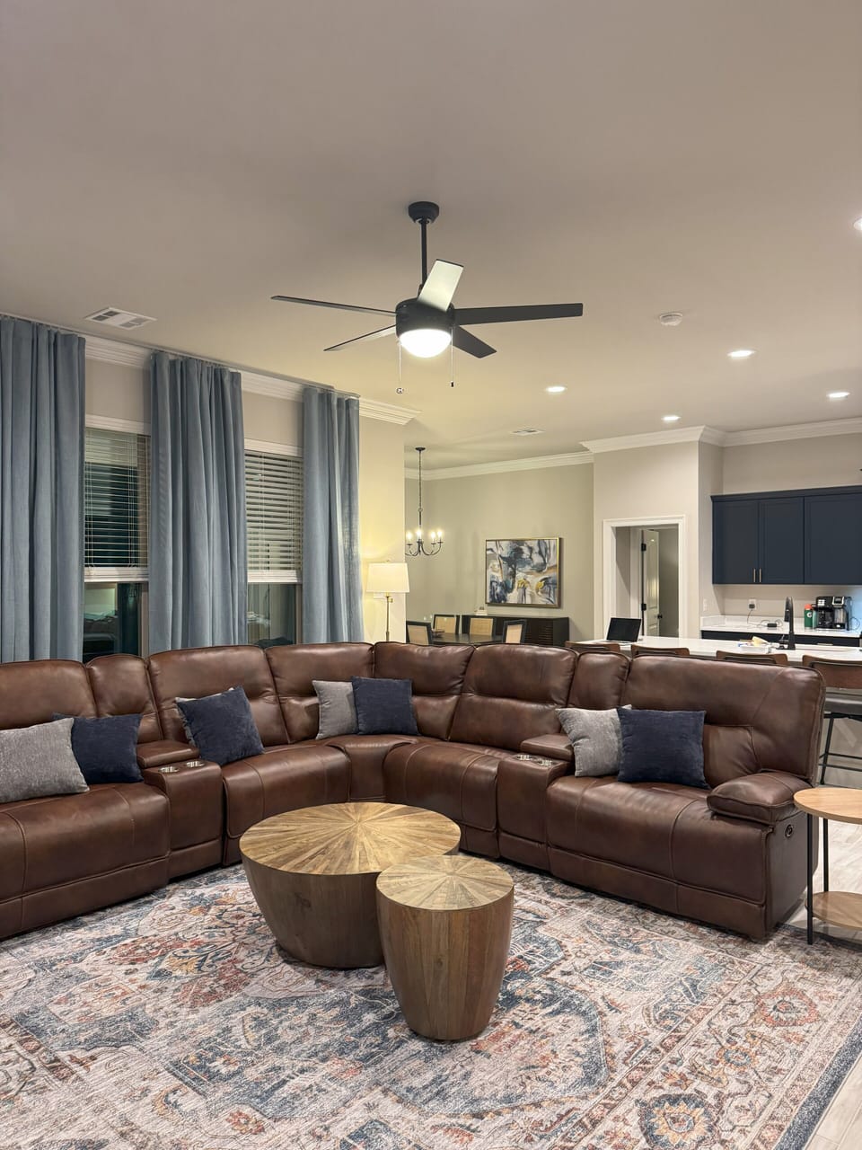Sneak peek of our open-concept living space, seamlessly connecting the living room, dining area, and kitchen—perfect for gatherings and creating memories. Professional photos coming soon!