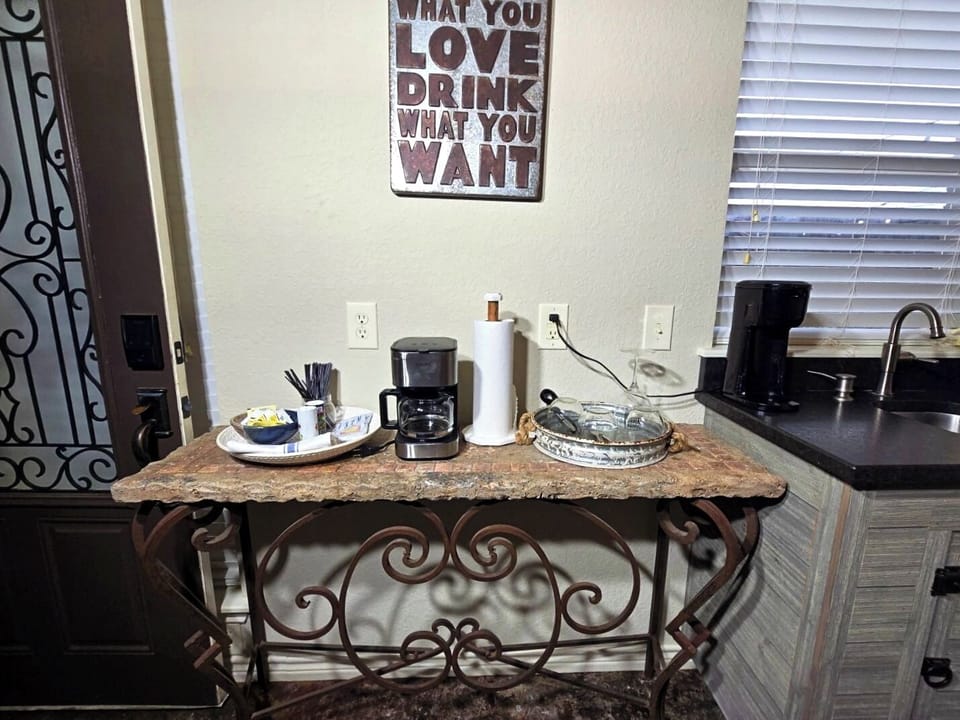 Coffee Nook: Sip your favorites at this delightful station, perfect for energizing your day!
