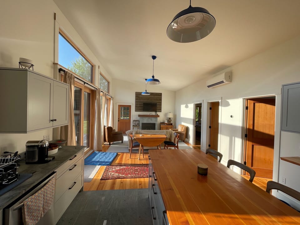 Another view of the open floor plan