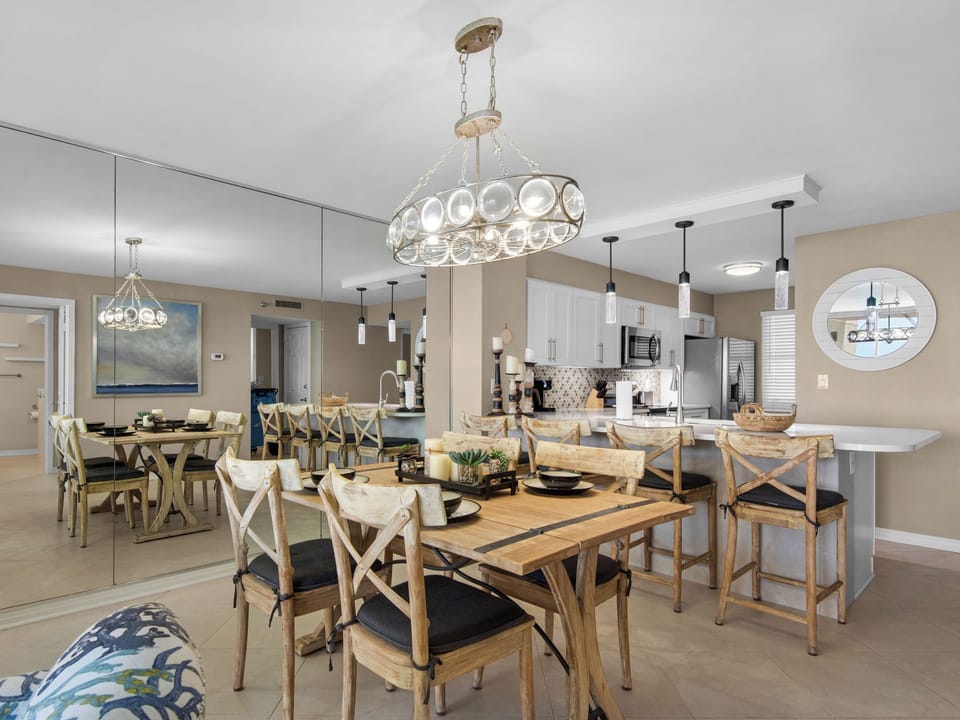 Breakfast Bar with Extra Seating