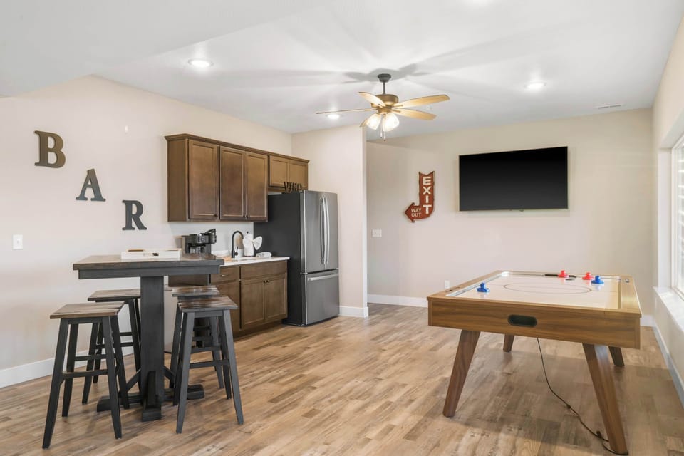 Enjoy a movie, unleash your competitive side, or kick back & relax in the game room