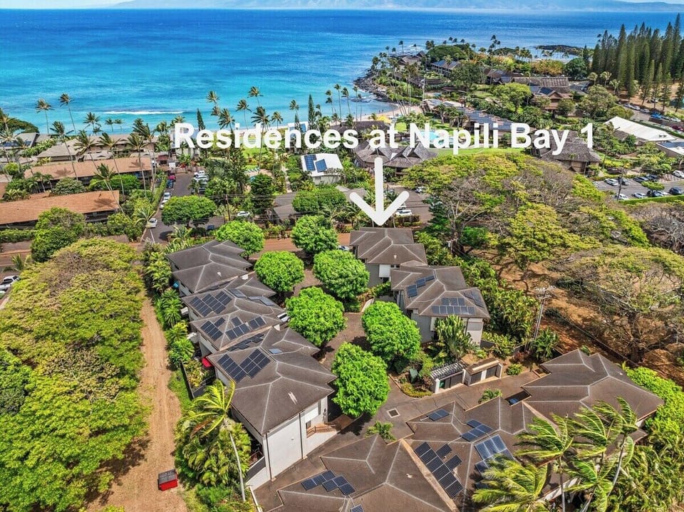 Surrounded by tropical greenery and just a short stroll to Napili Bay