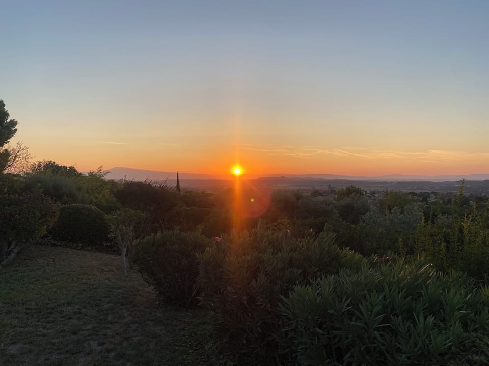 Sunrise view