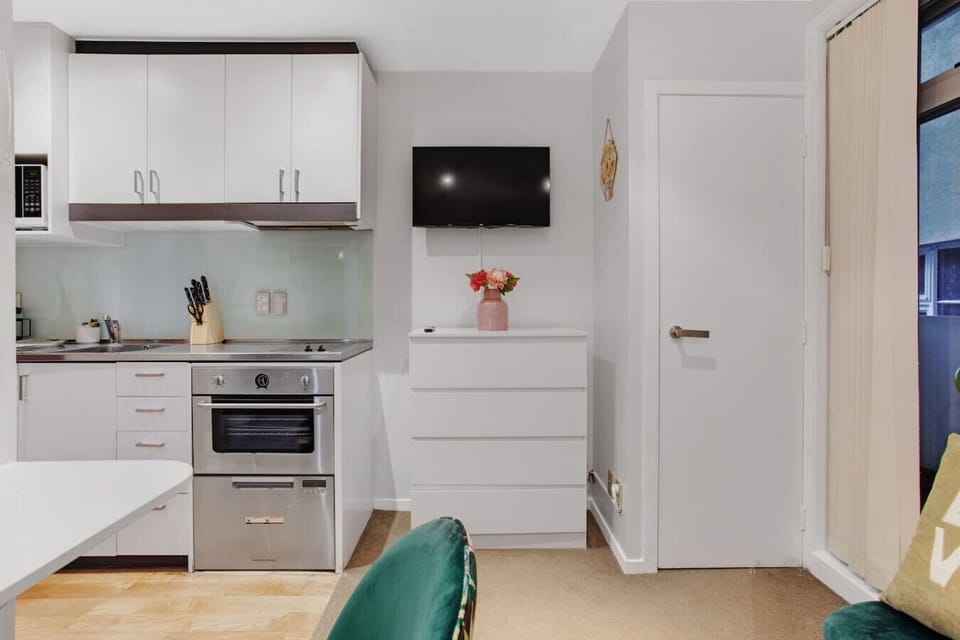 There is a handy cupboard that can be used for storage during your stay.