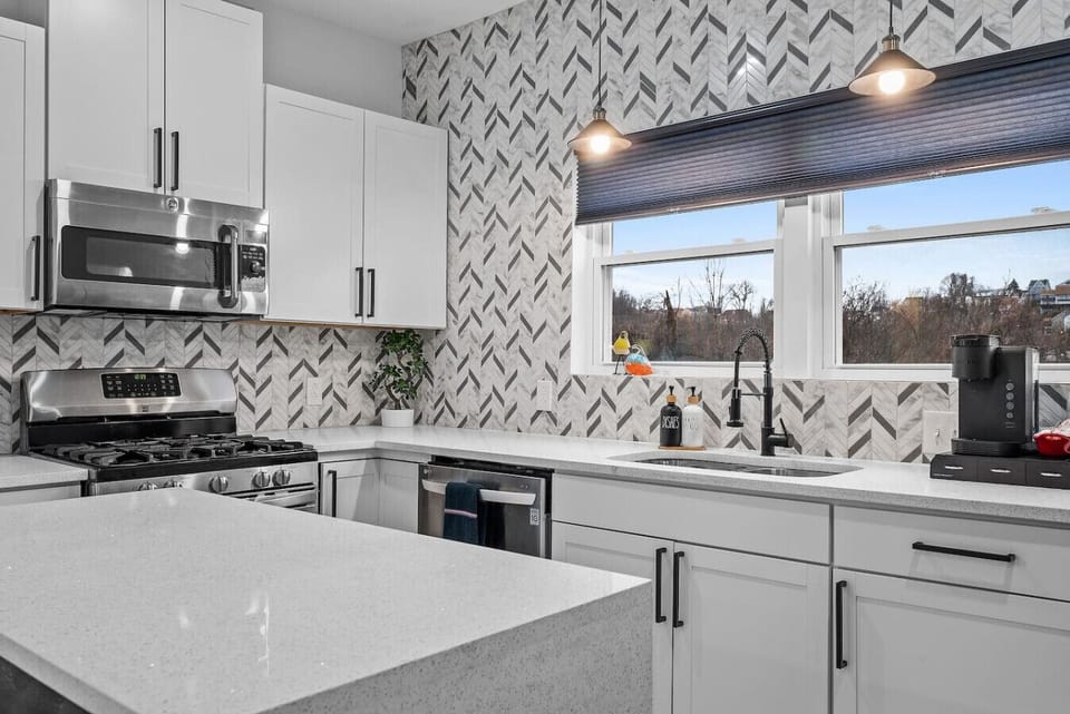 Full Kitchen with a view
