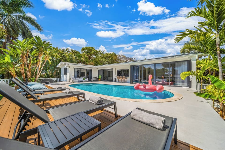 Welcome to our stunning waterfront home in Hallandale Beach!