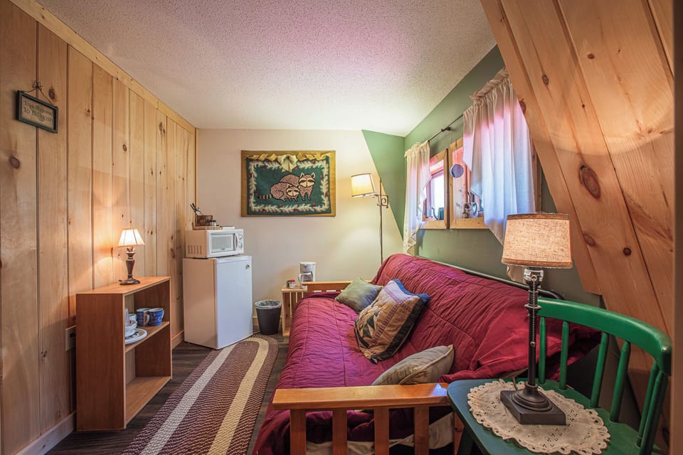 Bedroom 3 (Upper Level)- Full Size Futon, Closet