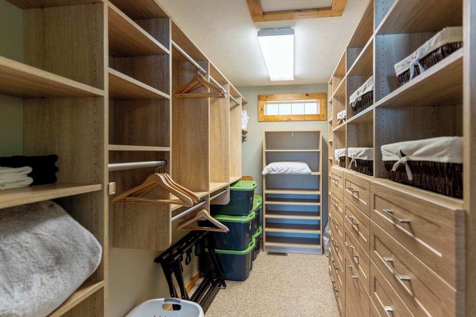 Master bedroom closet