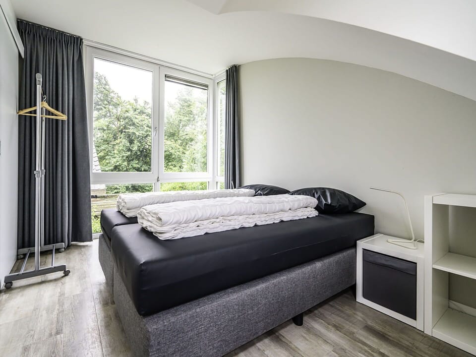 Bed, Bedroom, Interior Design, Bed Sheet, Furniture, Bedding, Floor, Flooring, Room, Bed Frame