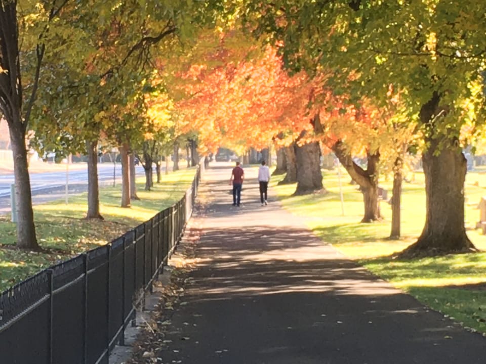 Path behind home is perfect for walking/jogging/biking.
