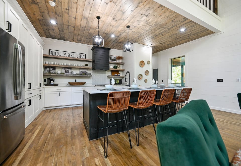 A kitchen that serves up style with a side of spaciousness—perfect for cooking up a storm