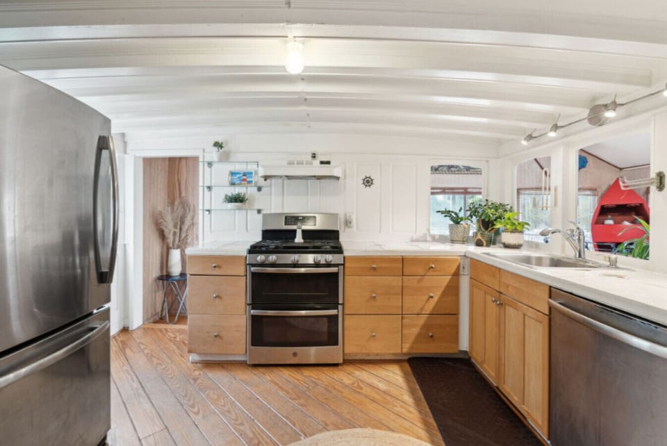 stainless steel appliances