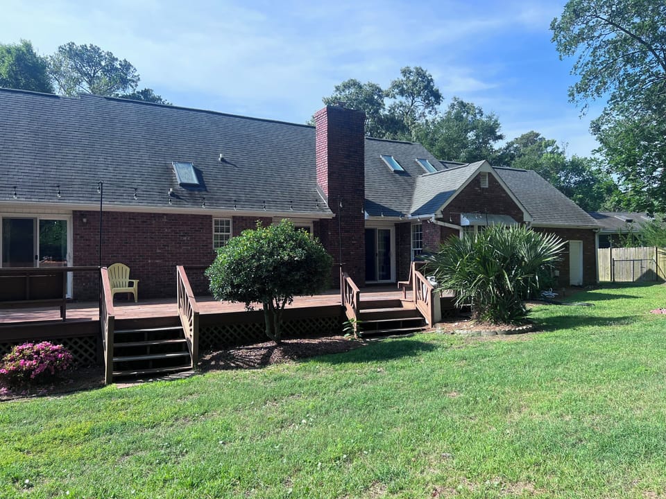 Back deck