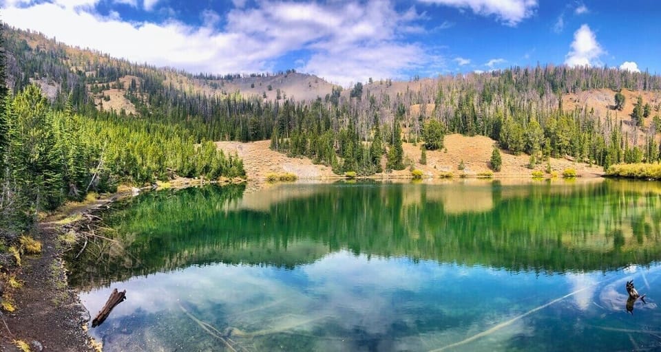 Scenic alpine lakes just a hike away