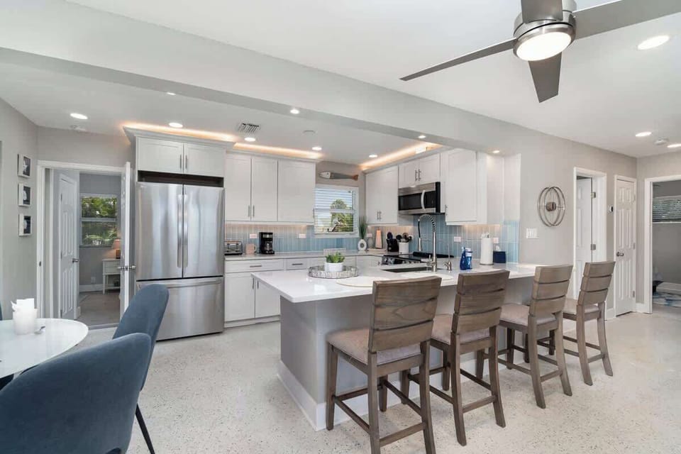 Kitchen provides all the amenities needed to make great meals