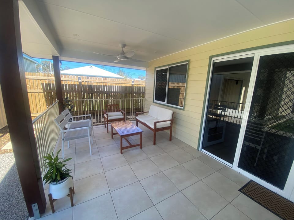 Sitting area on Verandah