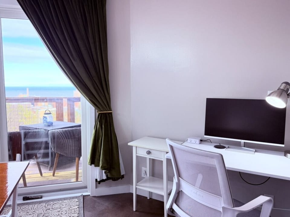 Working remotely? Plug in and get work your work done so you get some much need relaxation in.