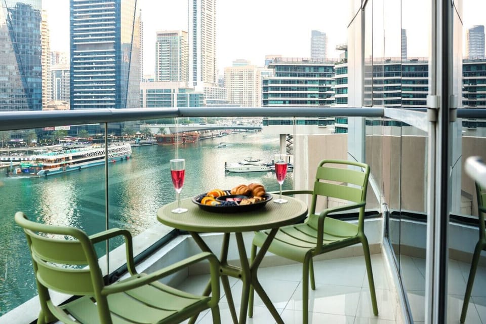Enjoy your drink with this magnificent view