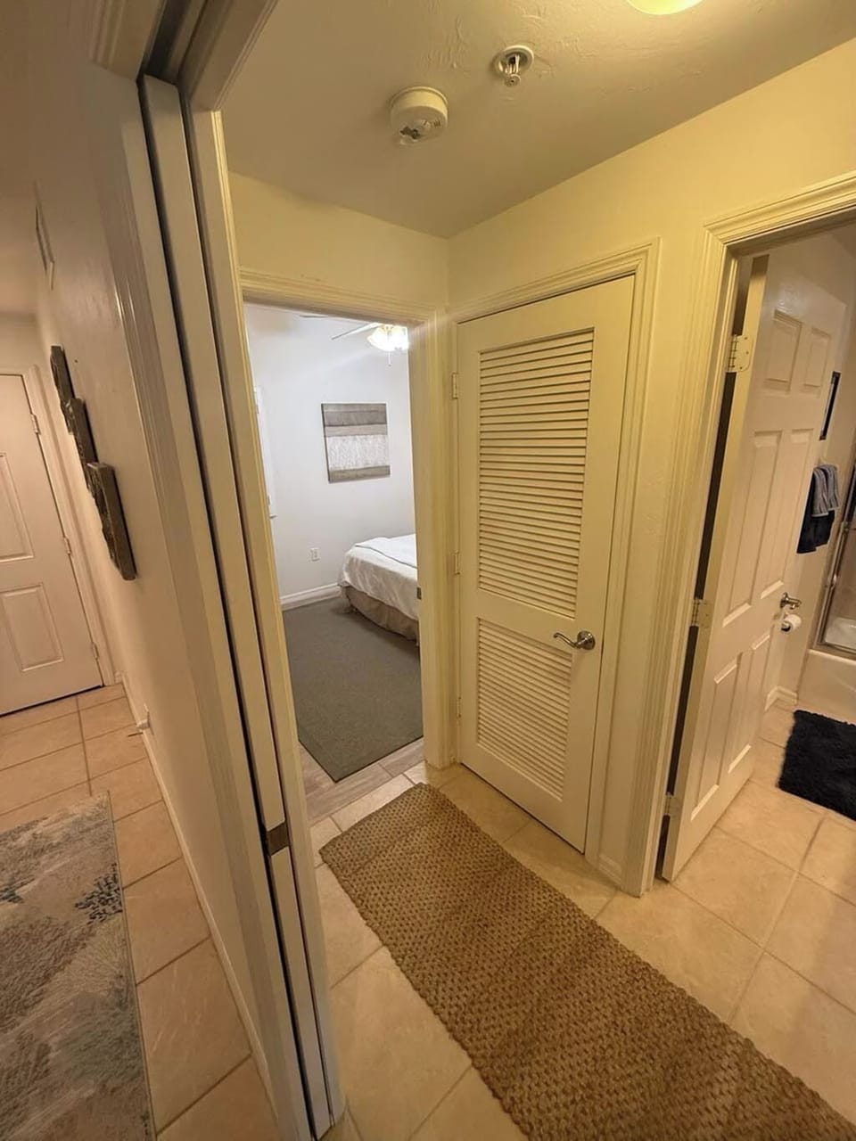 Hall to 2nd Bedroom and 2nd Bathroom

