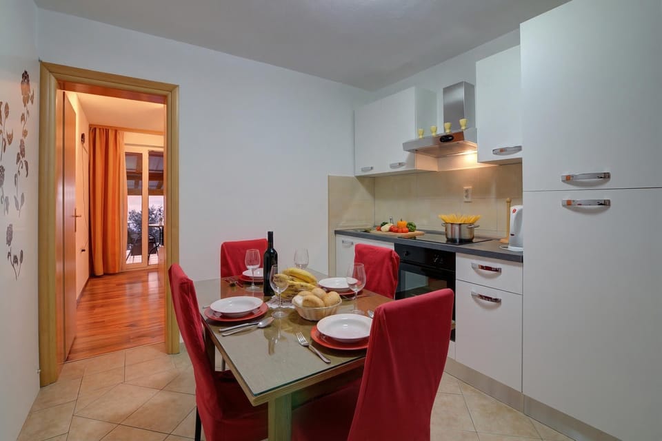 Kitchen and dining area