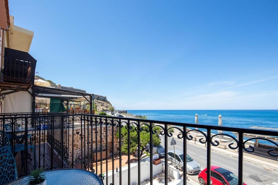 Enjoy views of the Fortezza Castle from the balcony, located just steps away