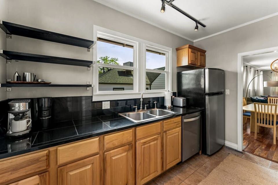 Modern, spacious kitchen with all the essentials