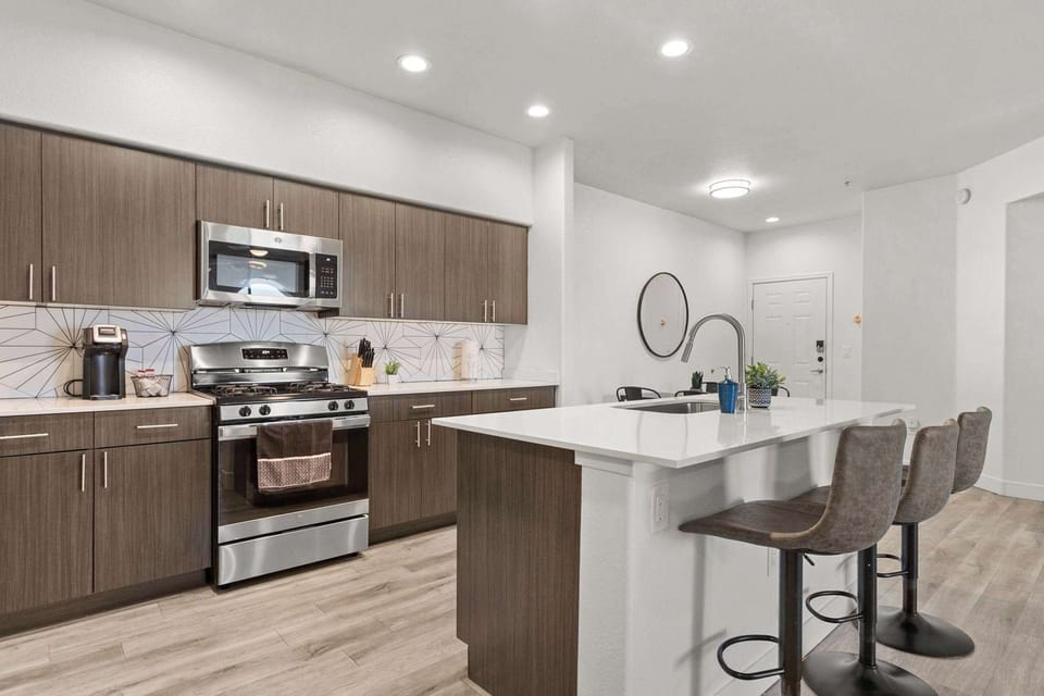 Fully equipped kitchen