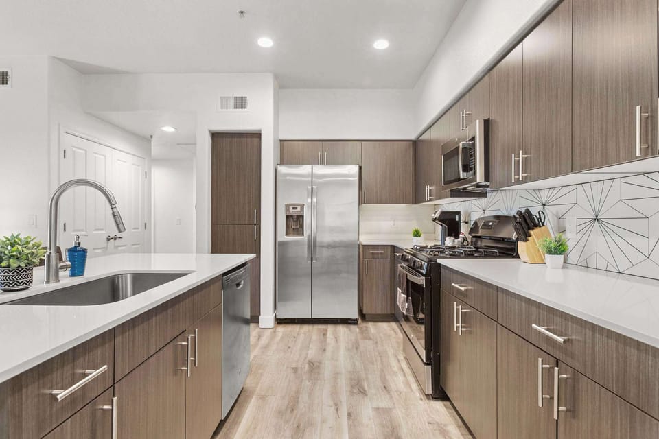 Fully equipped kitchen