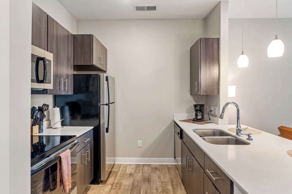 Fully equipped kitchen
