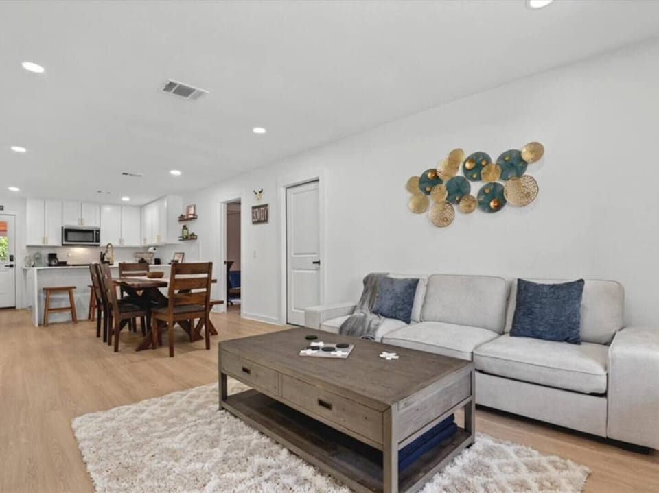 Open-concept living and dining area perfect for relaxing or gathering