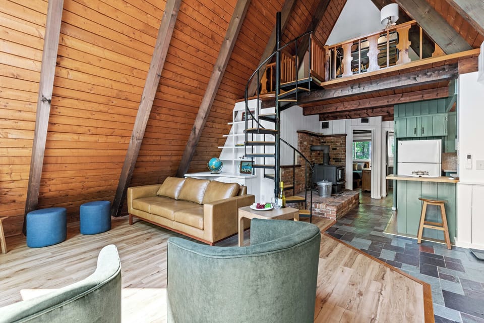 Enjoy the open room concept with the family