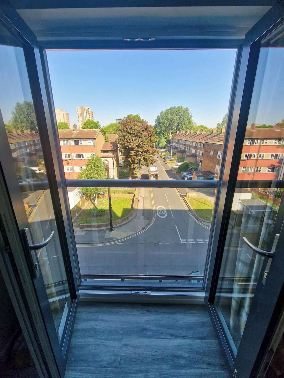Stunning views over the city that remind you just how close you are to everything Manchester has to offer