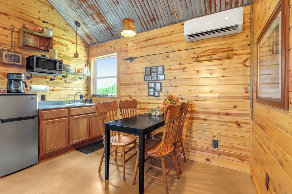 Dining table.