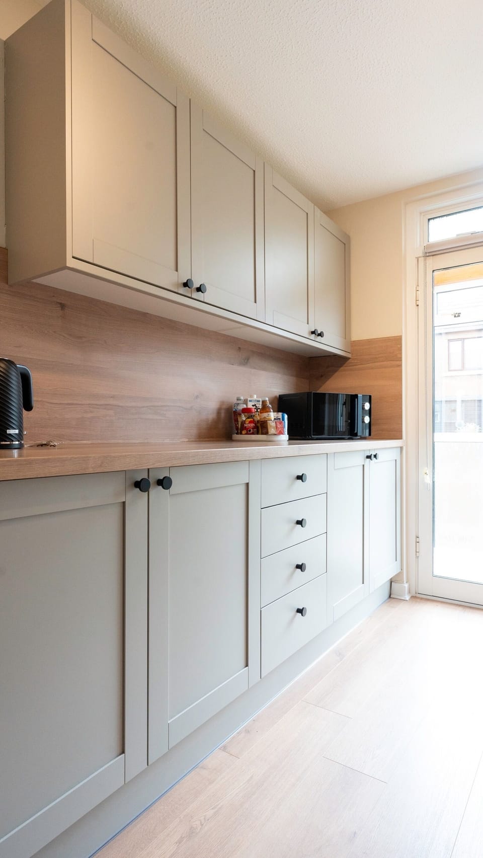 Kitchen at Caledonia Luxe Stays Short Lets & Serviced Accommodation