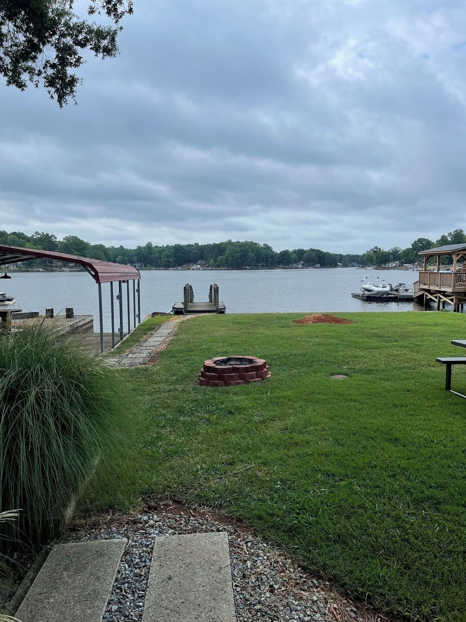 View from Back porch