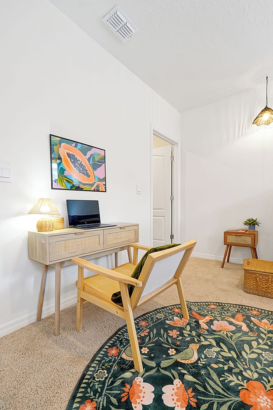 Dedicated workspace in bedroom 4