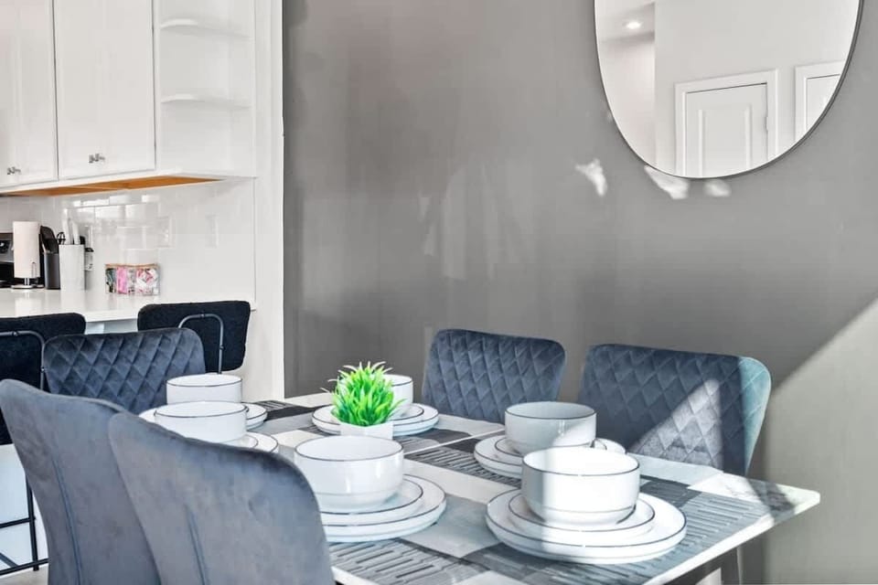 Create lasting memories in this spacious dining room, where every meal is an opportunity to share stories, laughter, and delicious food.