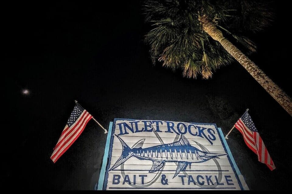 Inlet Rocks Bait & Tackle located next door for all your fishing needs!
