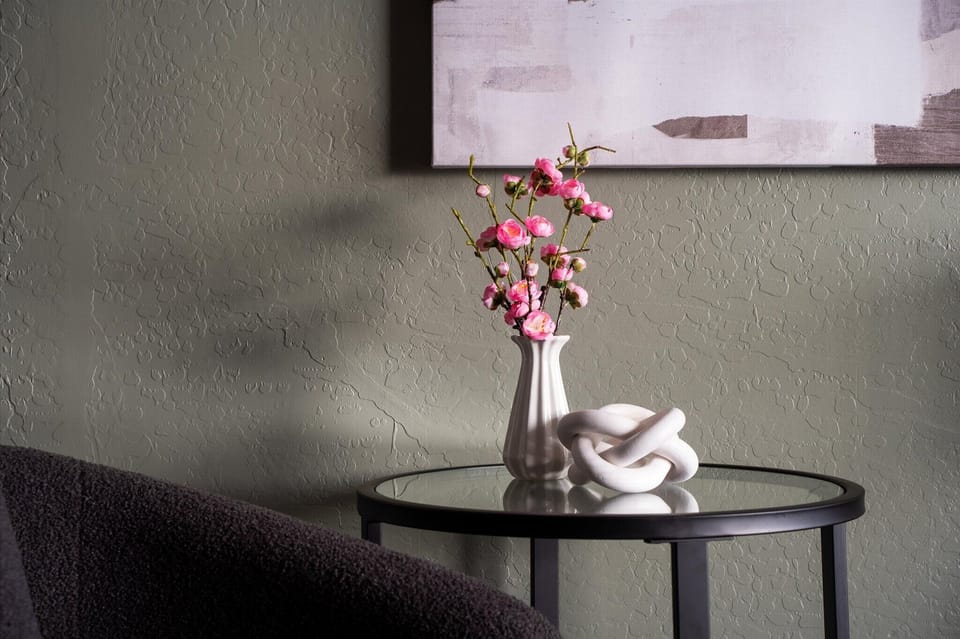 Living Room – Open Concept with Smart TV