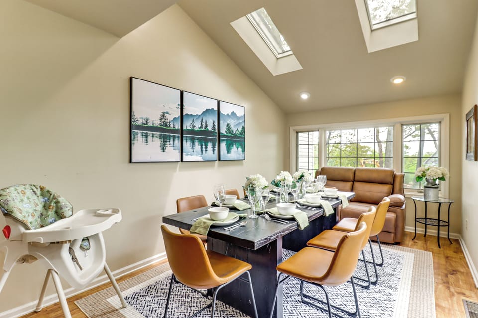 Dining Area | 1st Floor | High Chair | Dishware & Flatware