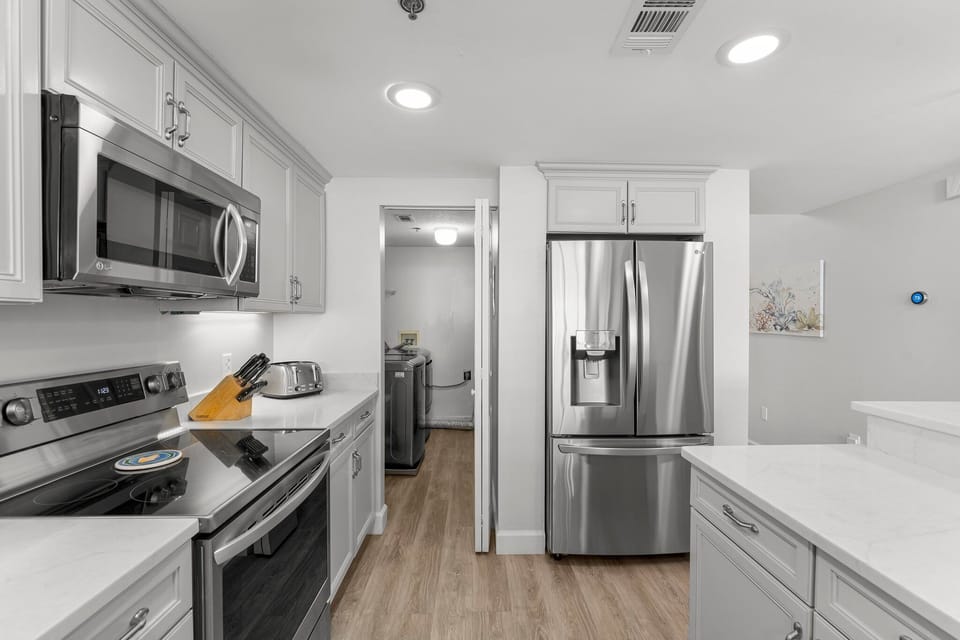 Spacious Kitchen With Modern Amenities
