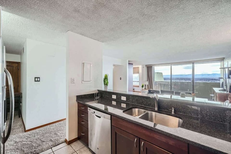 Kitchen Area with Grand Views 