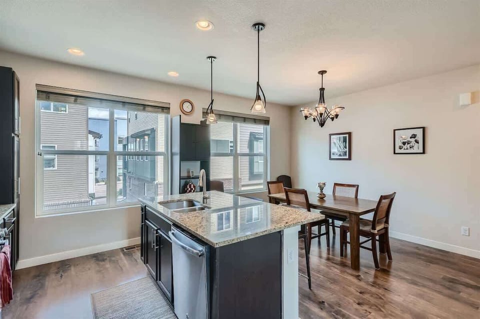 Kitchen – View from Living Room