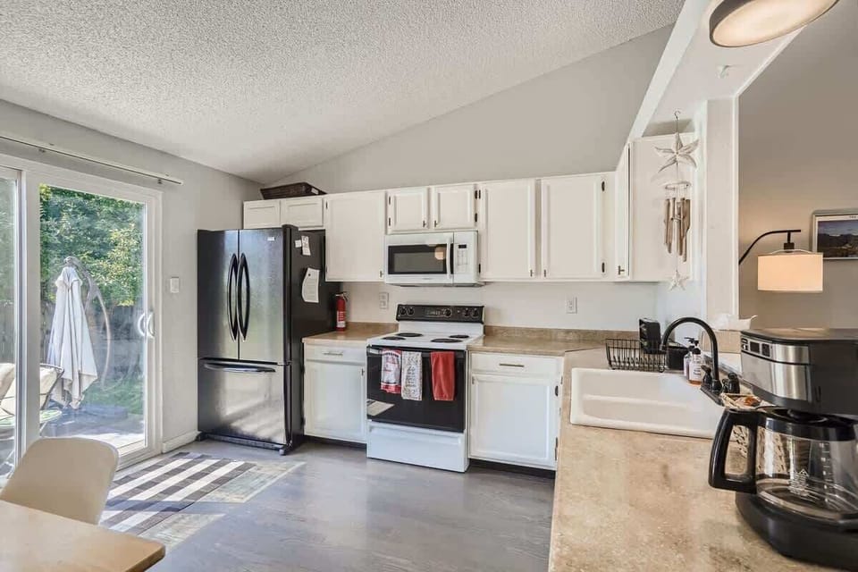 Open Kitchen with Natural Sunlight