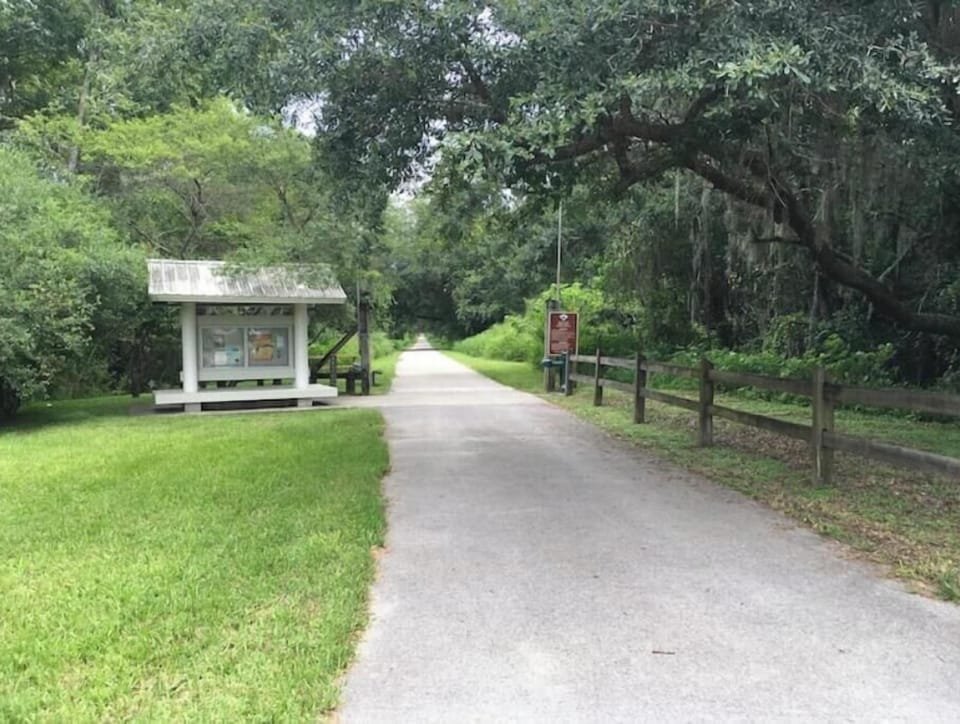 Entrance to the trail