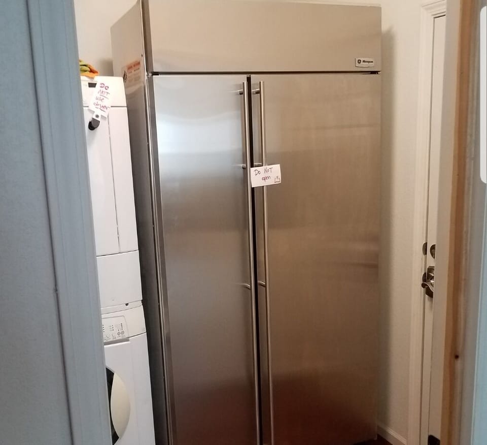 our big refrigerator in pantry