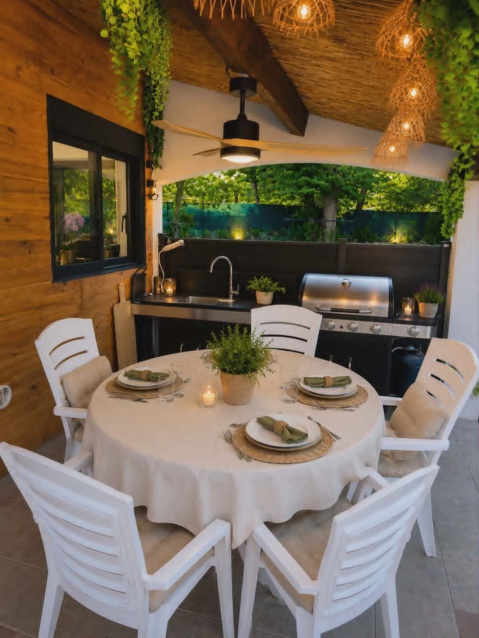 Outdoor dining