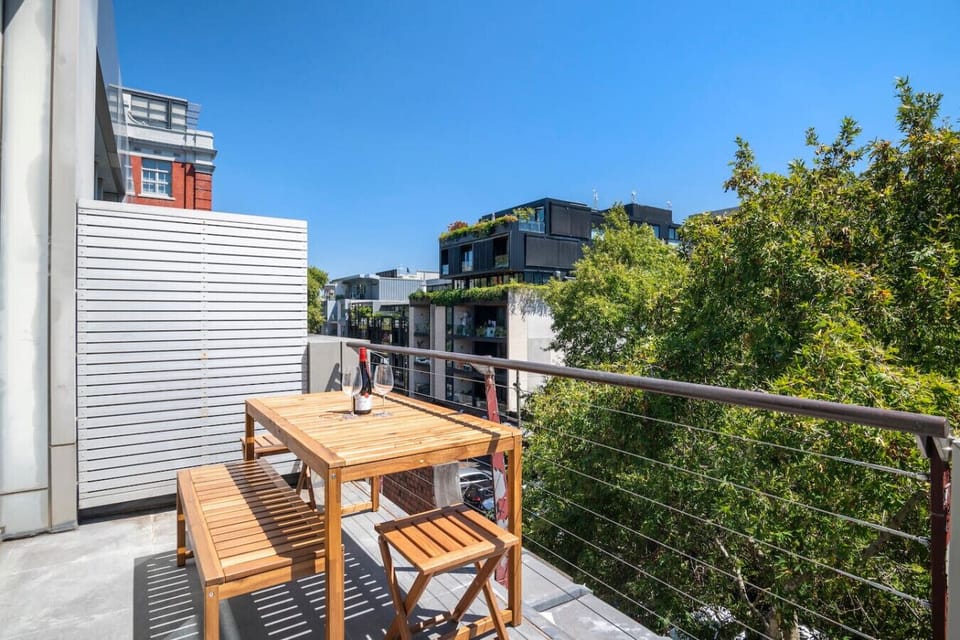 Or have an afternoon drink on the north facing balcony