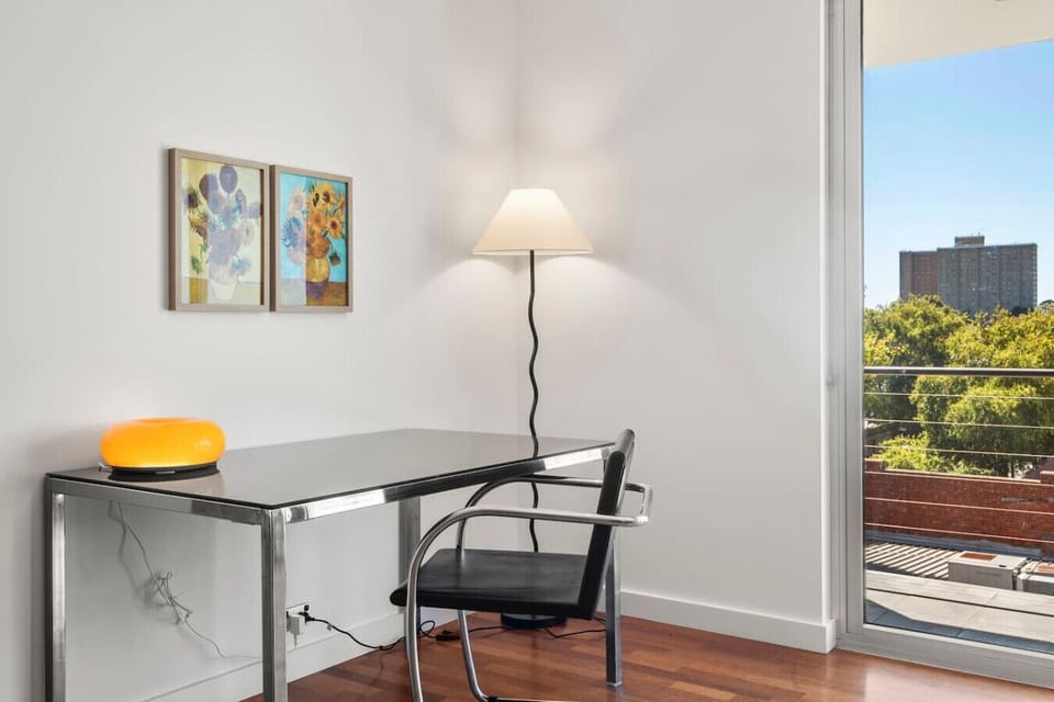 We have a desk set up if you need to get some work done